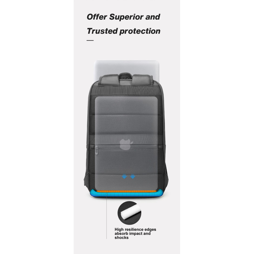 Σακίδιο πλάτης 29L Laptop 15,6” Bange 3057 μαύρο Σακίδιο πλάτης 29L Laptop 15,6” Bange 3057 μαύρο