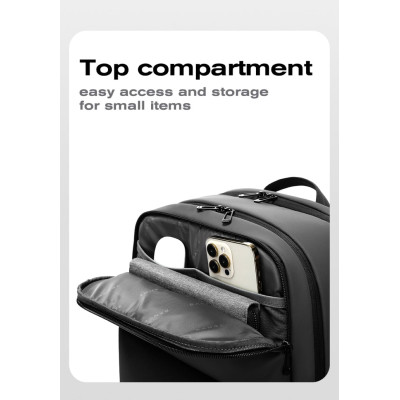 Σακίδιο πλάτης 27L Laptop 15,6” Bange 3065 μαύρο Σακίδιο πλάτης 27L Laptop 15,6” Bange 3065 μαύρο