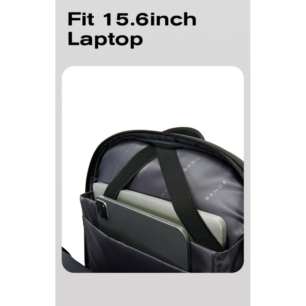 Σακίδιο πλάτης 27L Laptop 15,6” Bange 3065 μαύρο Σακίδιο πλάτης 27L Laptop 15,6” Bange 3065 μαύρο