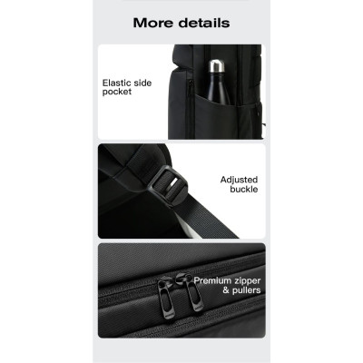 Σακίδιο πλάτης 27L Laptop 15,6” Bange 3065 μαύρο Σακίδιο πλάτης 27L Laptop 15,6” Bange 3065 μαύρο