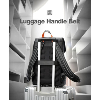 Σακίδιο πλάτης Δερμάτινο 20L Laptop 15,6” Bopai 61-128811 μαύρο Σακίδιο πλάτης Δερμάτινο 20L Laptop 15,6” Bopai 61-128811 μαύρο