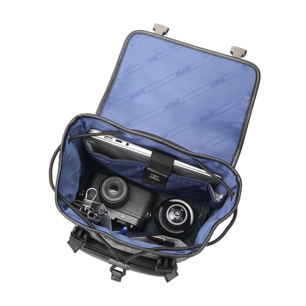 Σακίδιο πλάτης Δερμάτινο 20L Laptop 15,6” Bopai 61-128811 μαύρο Σακίδιο πλάτης Δερμάτινο 20L Laptop 15,6” Bopai 61-128811 μαύρο