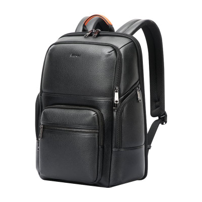 Δερμάτινο Σακίδιο πλάτης 20L Laptop 15,6” Bopai 61-129751 μαύρο
