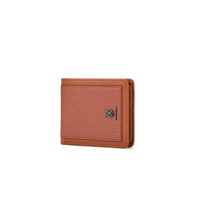 Δερμάτινο πορτοφόλι Bull Captain QB07 new καφέ