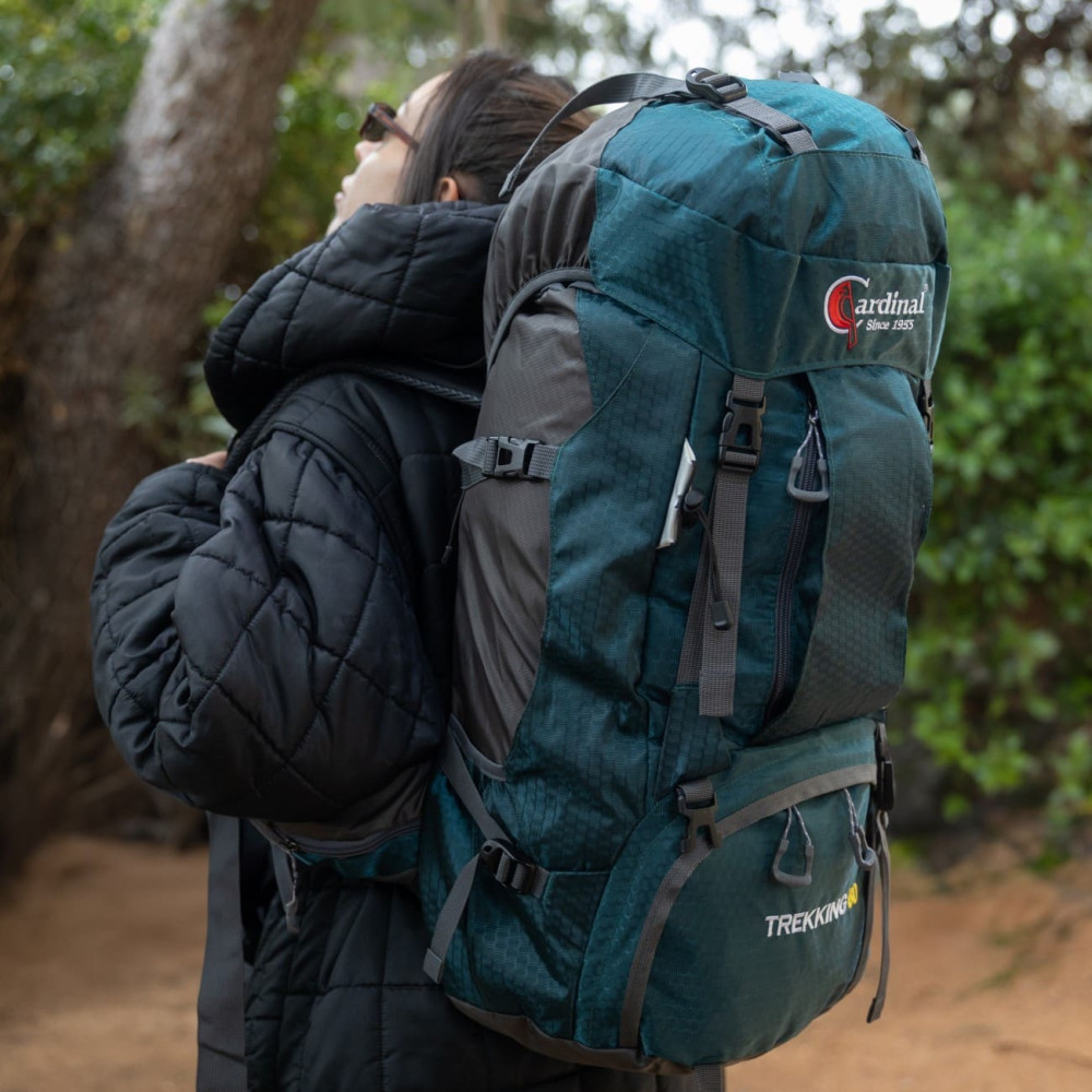 Σακίδιο ορειβασίας αδιάβροχο Ταξιδιού 60L Camping 1488 Πετρόλ Σακίδιο ορειβασίας αδιάβροχο Ταξιδιού 60L Camping 1488 Πετρόλ