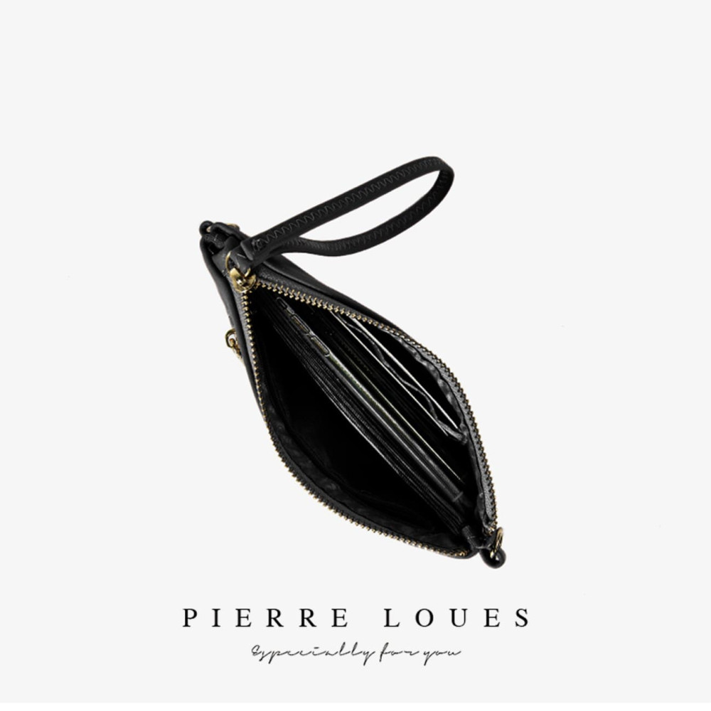 Γυναικεία Τσάντα Xειρός Χιαστί Pierre Loues PL514-73 μαύρο Γυναικεία Τσάντα Xειρός Χιαστί Pierre Loues PL514-73 μαύρο