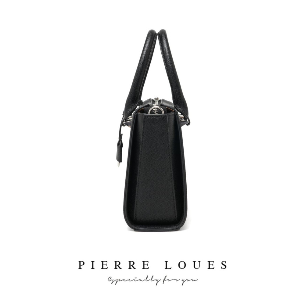 Γυναικεία Τσάντα Xειρός Χιαστί Pierre Loues PL615-14-A86 μαύρο Γυναικεία Τσάντα Xειρός Χιαστί Pierre Loues PL615-14-A86 μαύρο