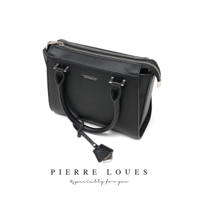 Γυναικεία Τσάντα Xειρός Χιαστί Pierre Loues PL615-14-A86 μαύρο Γυναικεία Τσάντα Xειρός Χιαστί Pierre Loues PL615-14-A86 μαύρο