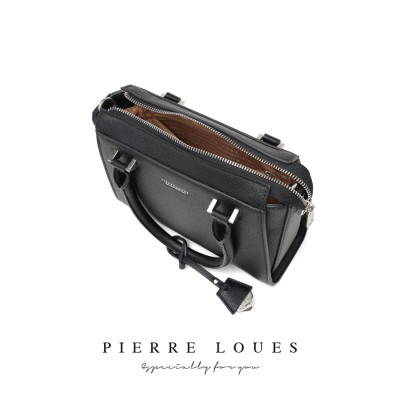 Γυναικεία Τσάντα Xειρός Χιαστί Pierre Loues PL615-14-A86 μαύρο Γυναικεία Τσάντα Xειρός Χιαστί Pierre Loues PL615-14-A86 μαύρο