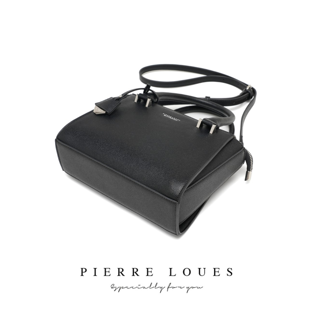 Γυναικεία Τσάντα Xειρός Χιαστί Pierre Loues PL615-14-A86 μαύρο Γυναικεία Τσάντα Xειρός Χιαστί Pierre Loues PL615-14-A86 μαύρο