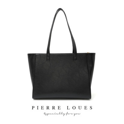Γυναικεία Τσάντα Shopper Χειρός Pierre Loues PL615-40 μαύρο Γυναικεία Τσάντα Shopper Χειρός Pierre Loues PL615-40 μαύρο