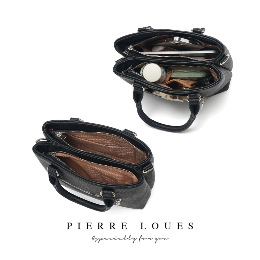 Γυναικεία Τσάντα Χιαστί Χειρός Pierre Loues PL782-21-Α10 μαύρο Γυναικεία Τσάντα Χιαστί Χειρός Pierre Loues PL782-21-Α10 μαύρο