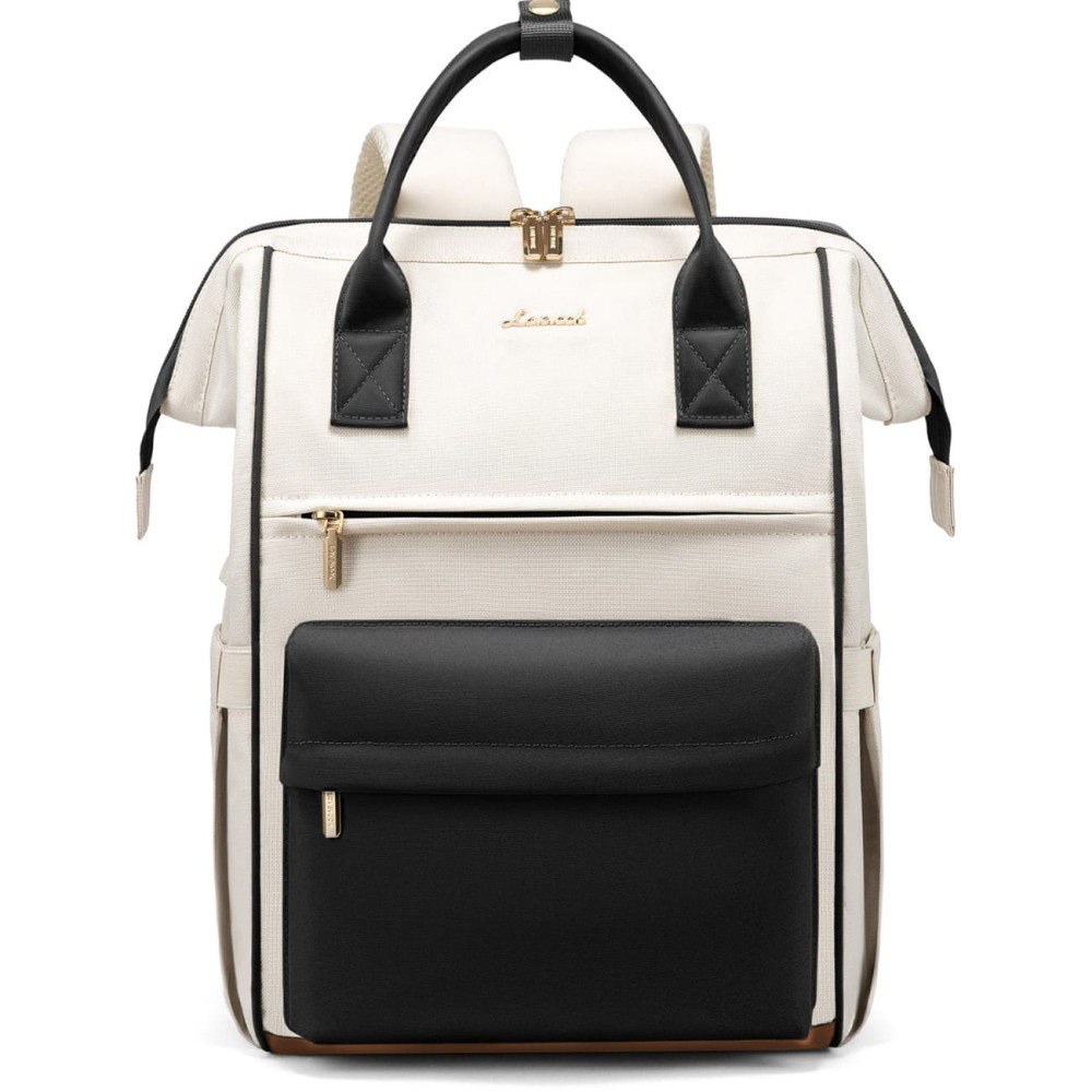 Γυναικείο Σακίδιο με USB Lovevook 15,6'' MB2146 beige/black Γυναικείο Σακίδιο με USB Lovevook 15,6'' MB2146 beige/black