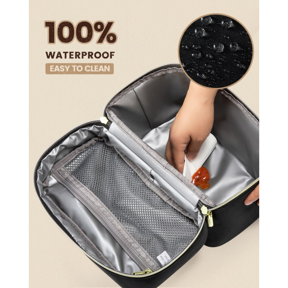 Lunch Bag Ισοθερμική τσάντα Lovevook UB3225 black Lunch Bag Ισοθερμική τσάντα Lovevook UB3225 black