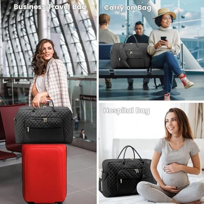 Σετ Σάκος ταξιδιού νεσεσέρ τσάντα 40 L Lovevook UB2019 black