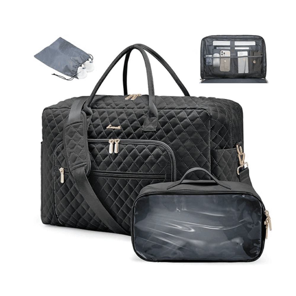 Σετ Σάκος ταξιδιού νεσεσέρ τσάντα 40 L Lovevook UB2019 black Σετ Σάκος ταξιδιού νεσεσέρ τσάντα 40 L Lovevook UB2019 black
