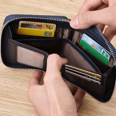 Δερμάτινο Ανδρικό πορτοφόλι William Polo 236 black Δερμάτινο Ανδρικό πορτοφόλι William Polo 236 black