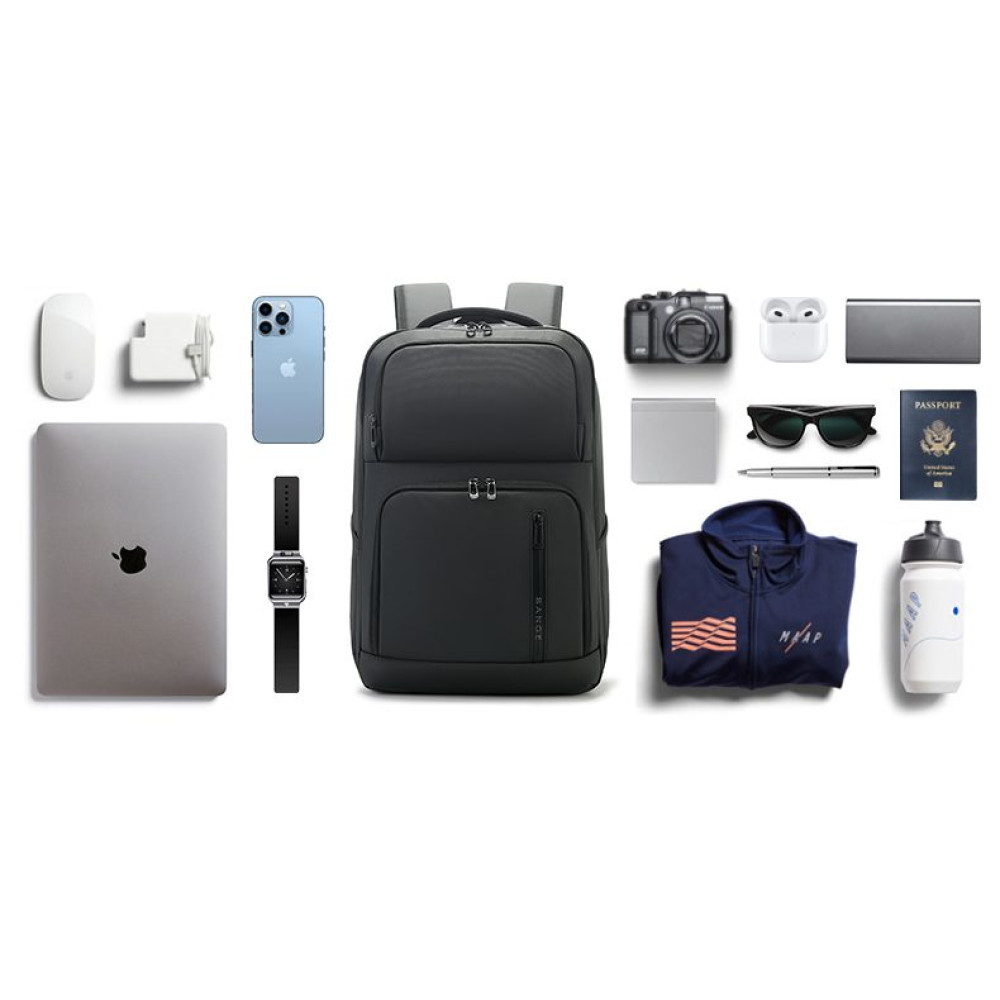 Σακίδιο πλάτης 20L Laptop 15,6” Bange 7822 μαύρο Σακίδιο πλάτης 20L Laptop 15,6” Bange 7822 μαύρο