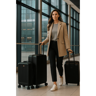 Βαλίτσες Ταξιδιού σετ 3 τεμαχίων Σκληρές Caterpillar 84873-01