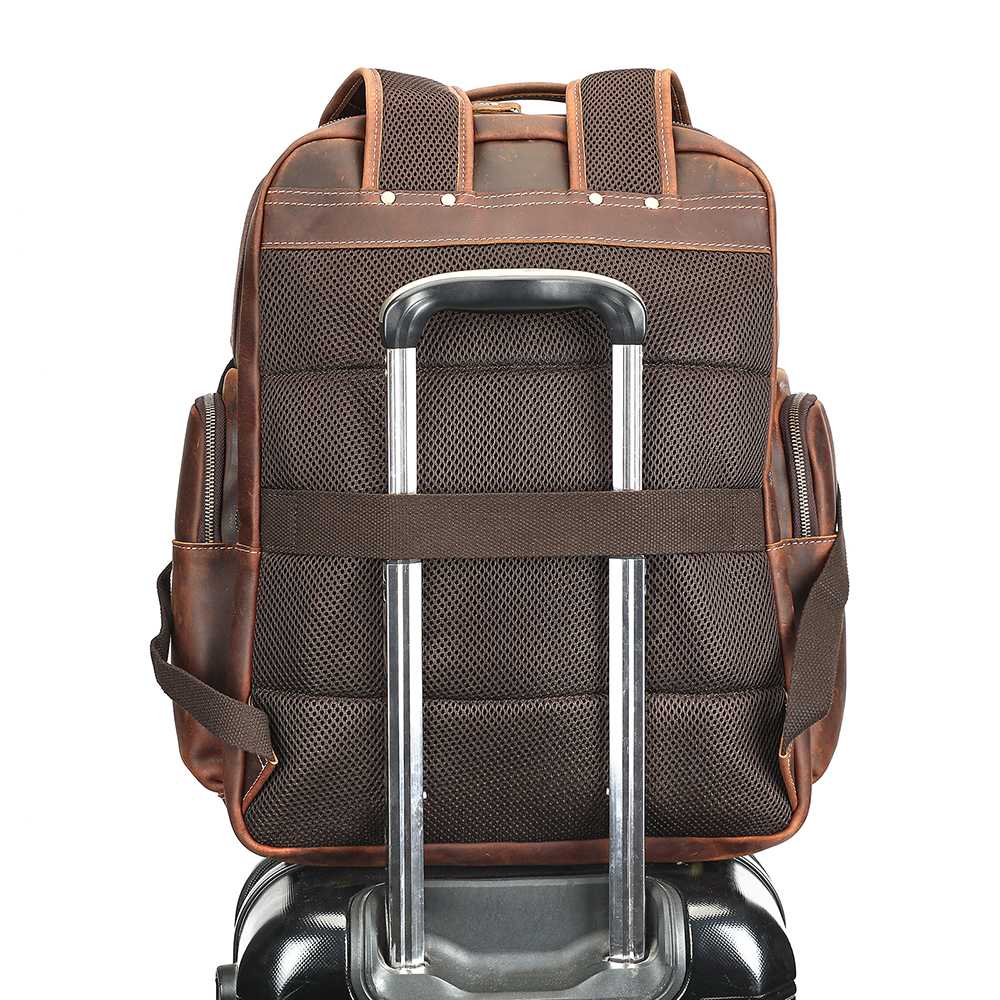 Δερμάτινο σακίδιο πλάτης Cardinal 35 L 2330 coffee Δερμάτινο σακίδιο πλάτης Cardinal 35 L 2330 coffee