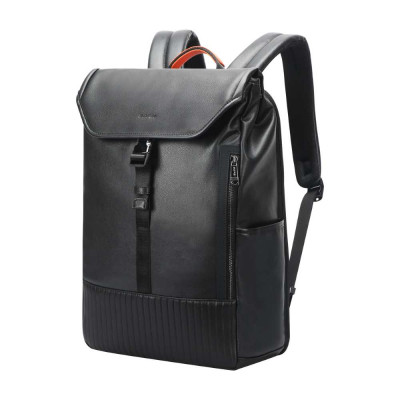 Δερμάτινο Σακίδιο 21L Laptop 15,6” Bopai 61-131481 μαύρο