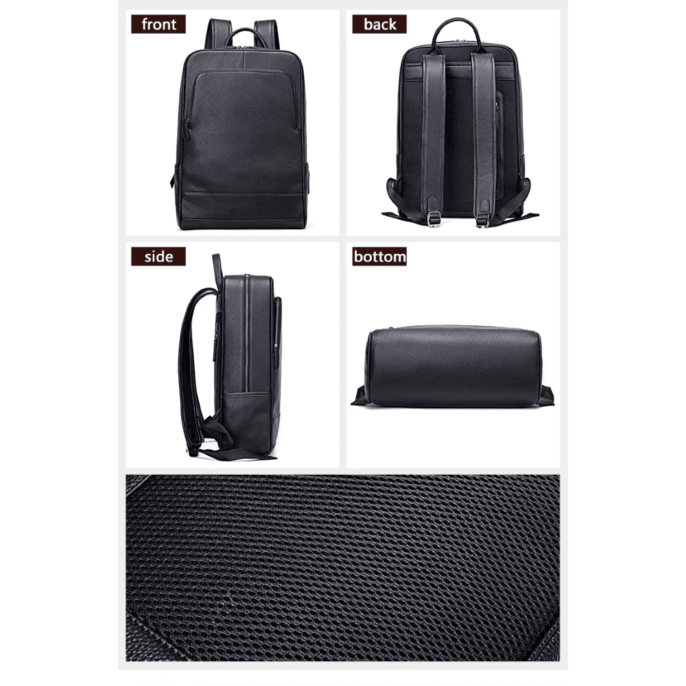 Δερμάτινο σακίδιο πλάτης Cardinal 20 L 8110 black Δερμάτινο σακίδιο πλάτης Cardinal 20 L 8110 black