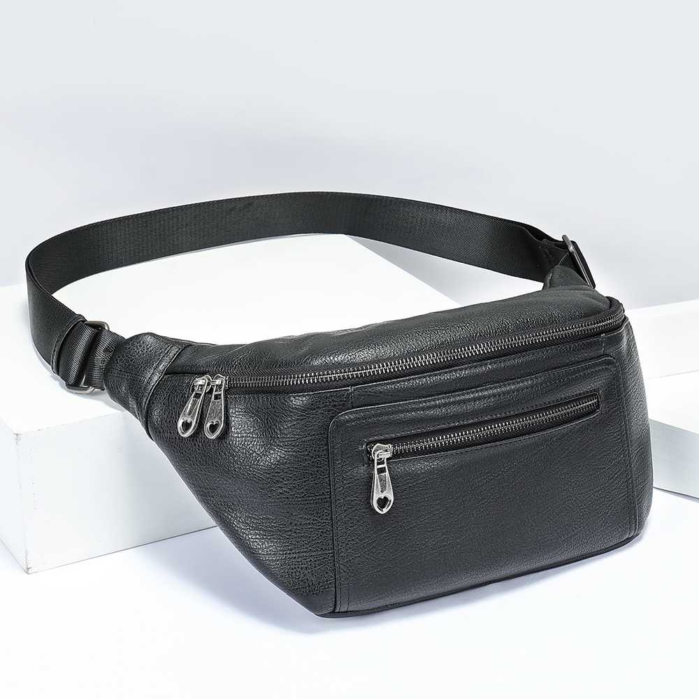 Ανδρικό Δερμάτινο Τσαντάκι Μέσης Cardinal 9141 black Ανδρικό Δερμάτινο Τσαντάκι Μέσης Cardinal 9141 black