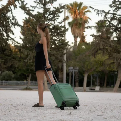Βαλίτσα Υφασμάτινη καμπίνας Newcom N1510/50 green