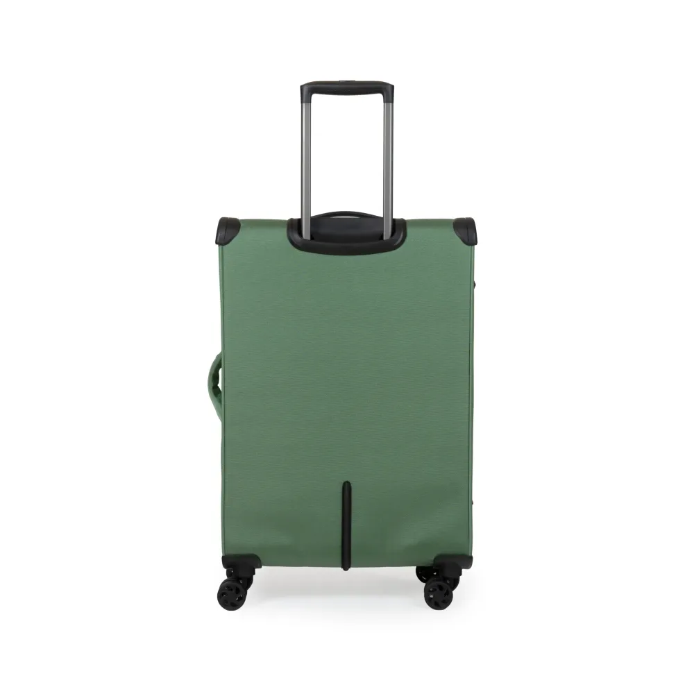 Βαλίτσα Υφασμάτινη μεσαία 20 κιλών Newcom N1510/60 green Βαλίτσα Υφασμάτινη μεσαία 20 κιλών Newcom N1510/60 green