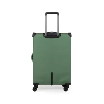 Βαλίτσα Υφασμάτινη μεσαία 20 κιλών Newcom N1510/60 green Βαλίτσα Υφασμάτινη μεσαία 20 κιλών Newcom N1510/60 green