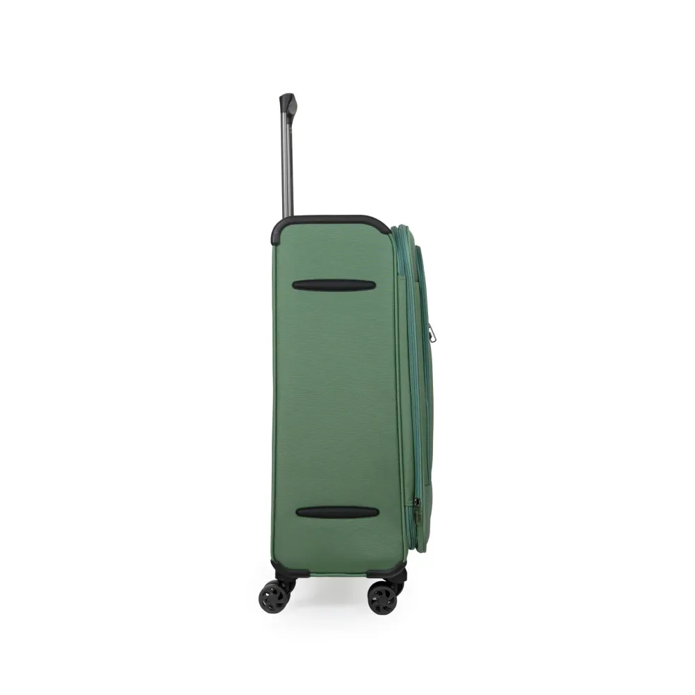 Βαλίτσα Υφασμάτινη μεσαία 20 κιλών Newcom N1510/60 green Βαλίτσα Υφασμάτινη μεσαία 20 κιλών Newcom N1510/60 green