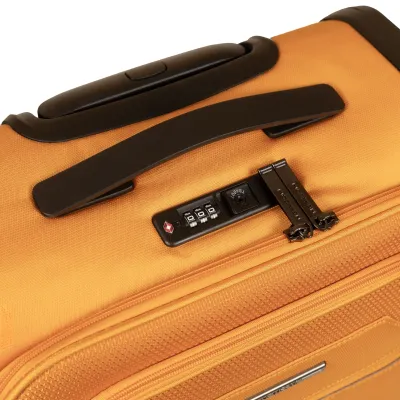 Βαλίτσες Υφασμάτινες σετ Newcom μικρή μεσαία N1510 orange Βαλίτσες Υφασμάτινες σετ Newcom μικρή μεσαία N1510 orange