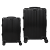 Σετ Βαλίτσες Αλουμινίου Καμπίνας & Μεγάλη Newcom N1526 μαύρο
