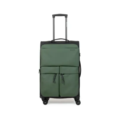 Βαλίτσα Υφασμάτινη μεσαία 20 κιλών Newcom N1615/60 green Βαλίτσα Υφασμάτινη μεσαία 20 κιλών Newcom N1615/60 green