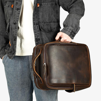 Δερμάτινο σακίδιο πλάτης Cardinal 19 L 2326 coffee Δερμάτινο σακίδιο πλάτης Cardinal 19 L 2326 coffee