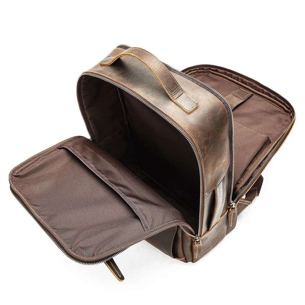 Δερμάτινο σακίδιο πλάτης Cardinal 19 L 2326 coffee Δερμάτινο σακίδιο πλάτης Cardinal 19 L 2326 coffee