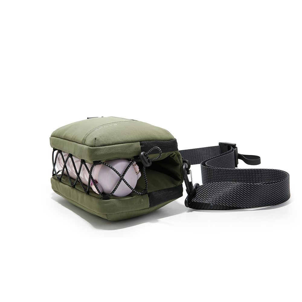 Τσαντάκι ώμου crossbody Bange 8089-1 χακί Τσαντάκι ώμου crossbody Bange 8089-1 χακί