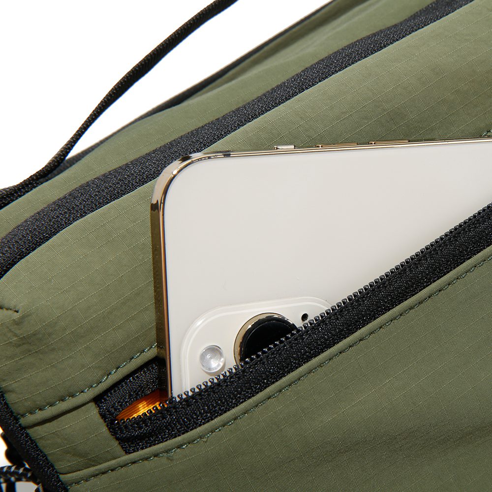Τσαντάκι ώμου crossbody Bange 8089-1 χακί Τσαντάκι ώμου crossbody Bange 8089-1 χακί