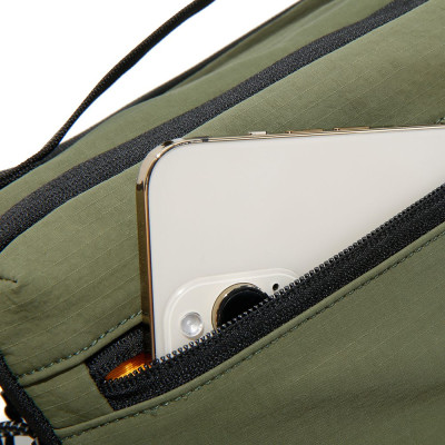 Τσαντάκι ώμου crossbody Bange 8089-1 χακί Τσαντάκι ώμου crossbody Bange 8089-1 χακί