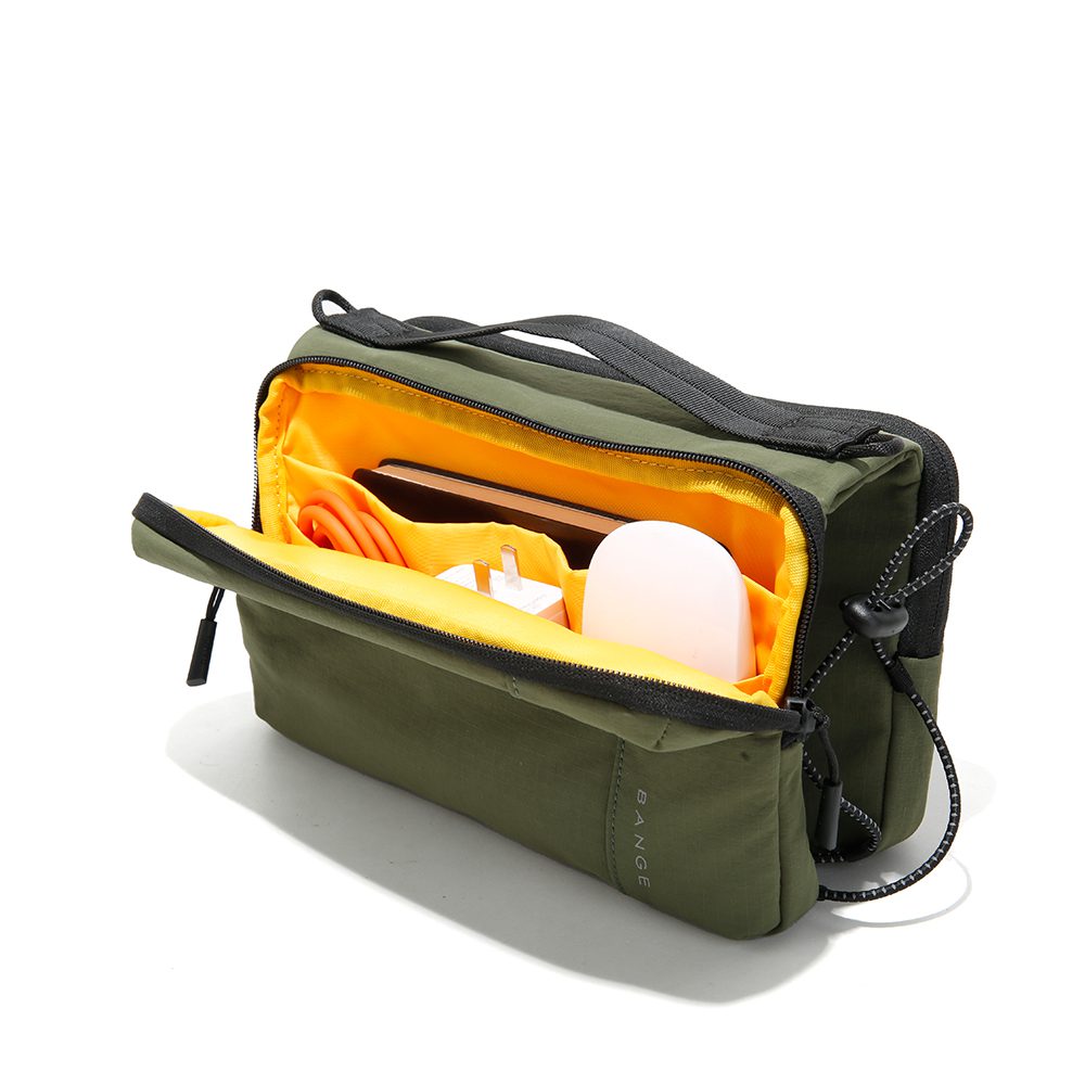 Τσαντάκι ώμου crossbody Bange 8089-1 χακί Τσαντάκι ώμου crossbody Bange 8089-1 χακί
