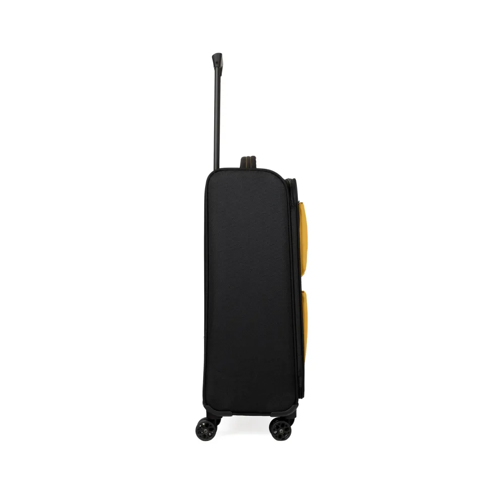 Βαλίτσα Υφασμάτινη μεσαία 20 κιλών Newcom N1618/60 yellow Βαλίτσα Υφασμάτινη μεσαία 20 κιλών Newcom N1618/60 yellow