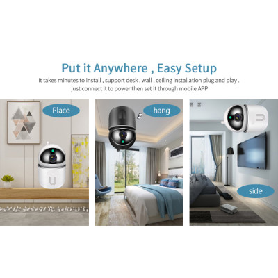 SECTEC smart IP κάμερα ST-891-2MTY με ανίχνευση κίνηση, Tuya, 2MP, 1080p SECTEC smart IP κάμερα ST-891-2MTY με ανίχνευση κίνηση, Tuya, 2MP, 1080p