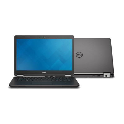 DELL Laptop Latitude E7450, Refurbished Grade B, i7-5600U 8/256GB mSATA, 14" Cam, Intel HD Graphics 5500, FreeDOS