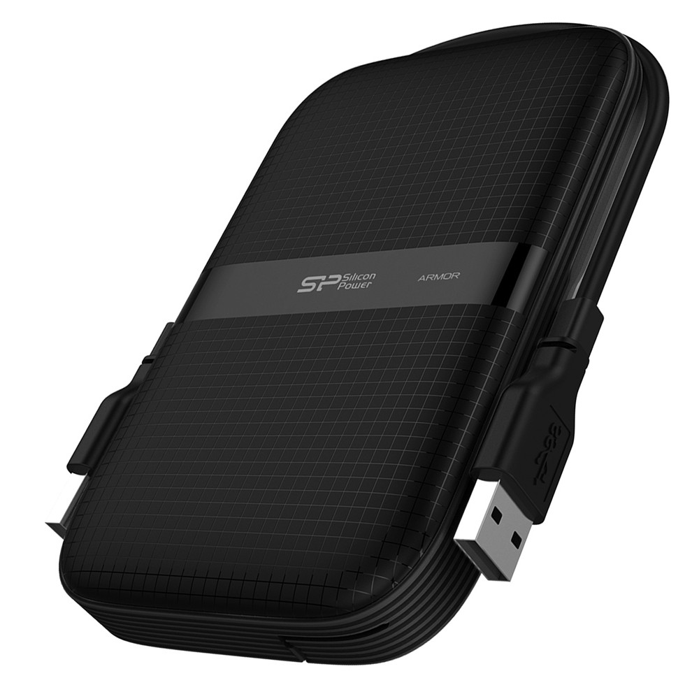 SILICON POWER εξωτερικός HDD Armor A60, 1TB, USB 3.2, μαύρος SILICON POWER εξωτερικός HDD Armor A60, 1TB, USB 3.2, μαύρος