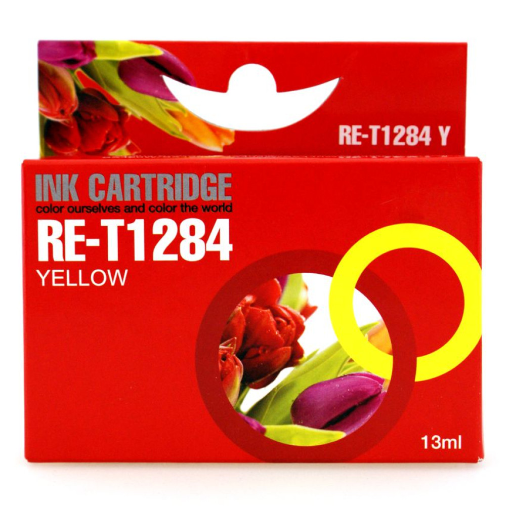 Συμβατό InkJet για Epson, T1284, κίτρινο Συμβατό InkJet για Epson, T1284, κίτρινο