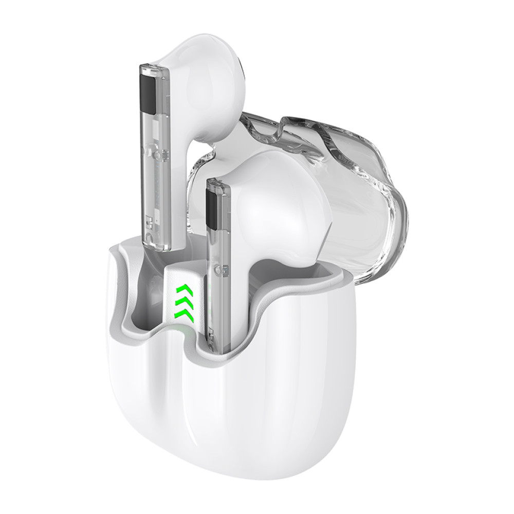 CELEBRAT earphones με θήκη φόρτισης TWS-W27, True Wireless, Φ13mm, λευκά CELEBRAT earphones με θήκη φόρτισης TWS-W27, True Wireless, Φ13mm, λευκά