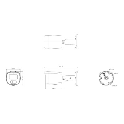 LONGSE IP κάμερα BMSCKL800, 2.8mm, 8MP, 1/2.8 LONGSE IP κάμερα BMSCKL800, 2.8mm, 8MP, 1/2.8