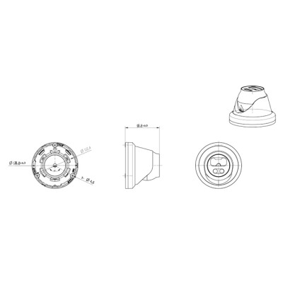 LONGSE IP κάμερα CMSCKL800, 2.8mm, 8MP, 1/2.8 LONGSE IP κάμερα CMSCKL800, 2.8mm, 8MP, 1/2.8