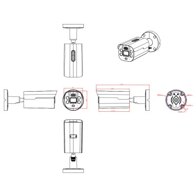 LONGSE IP κάμερα BMLCKL5AD-36PMSTFA12, 3.6mm, 5MP, IP67, PoE LONGSE IP κάμερα BMLCKL5AD-36PMSTFA12, 3.6mm, 5MP, IP67, PoE