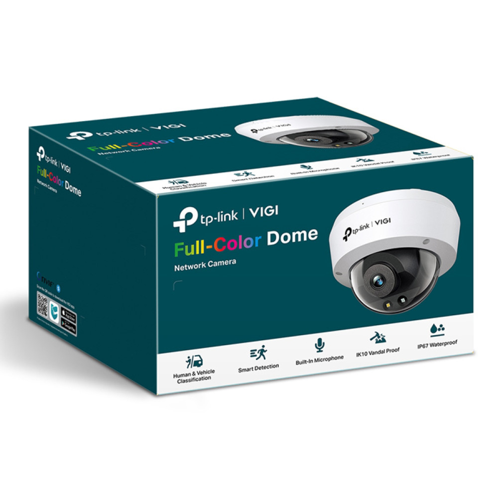 TP-LINK IP κάμερα VIGI C240, 4mm, 4MP, PoE, SD, IP67/IK10, V.1.0 TP-LINK IP κάμερα VIGI C240, 4mm, 4MP, PoE, SD, IP67/IK10, V.1.0